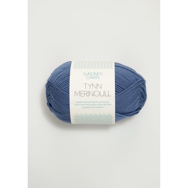 Sandnes Tynn Merinoull, Jeansbl�